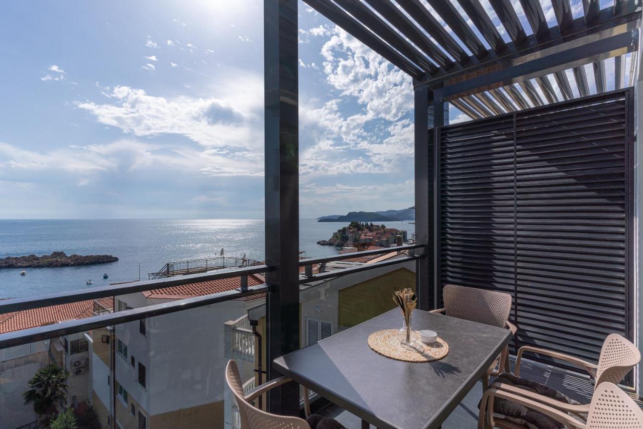 Apartament Vista Seaview Sveti Stefan Zewnętrze zdjęcie