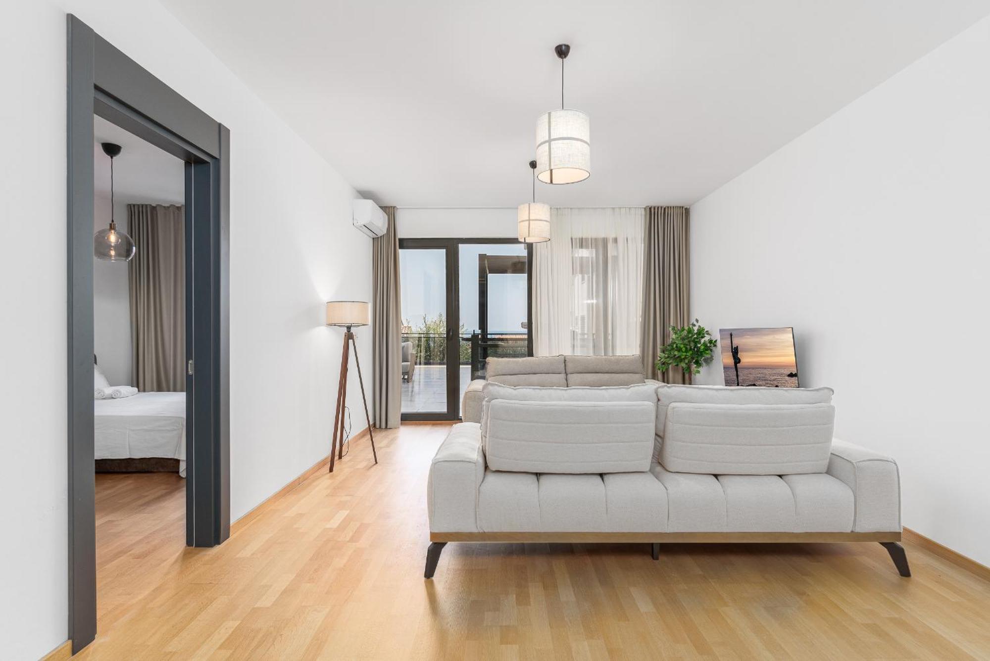 Apartament Vista Seaview Sveti Stefan Zewnętrze zdjęcie