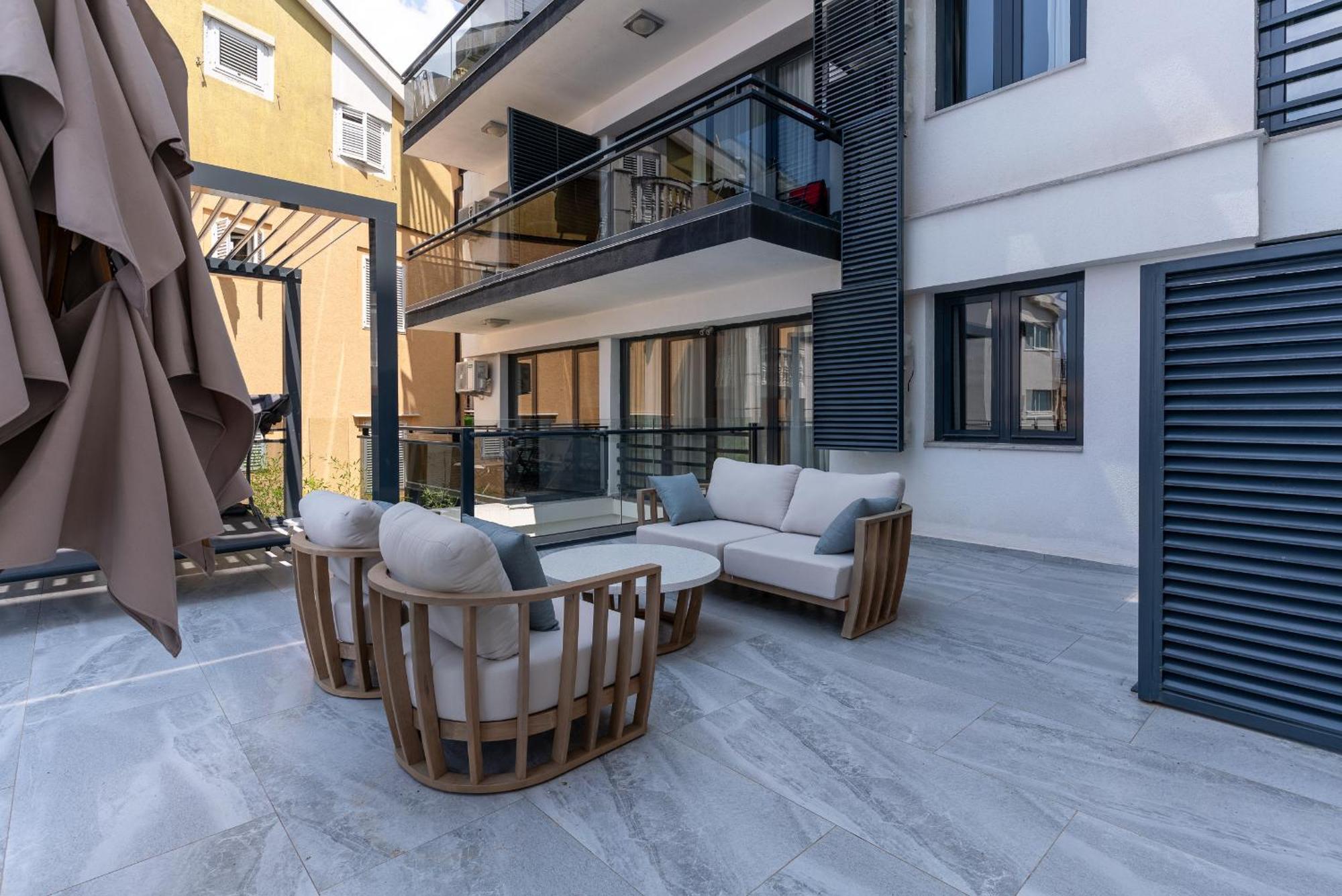 Apartament Vista Seaview Sveti Stefan Zewnętrze zdjęcie