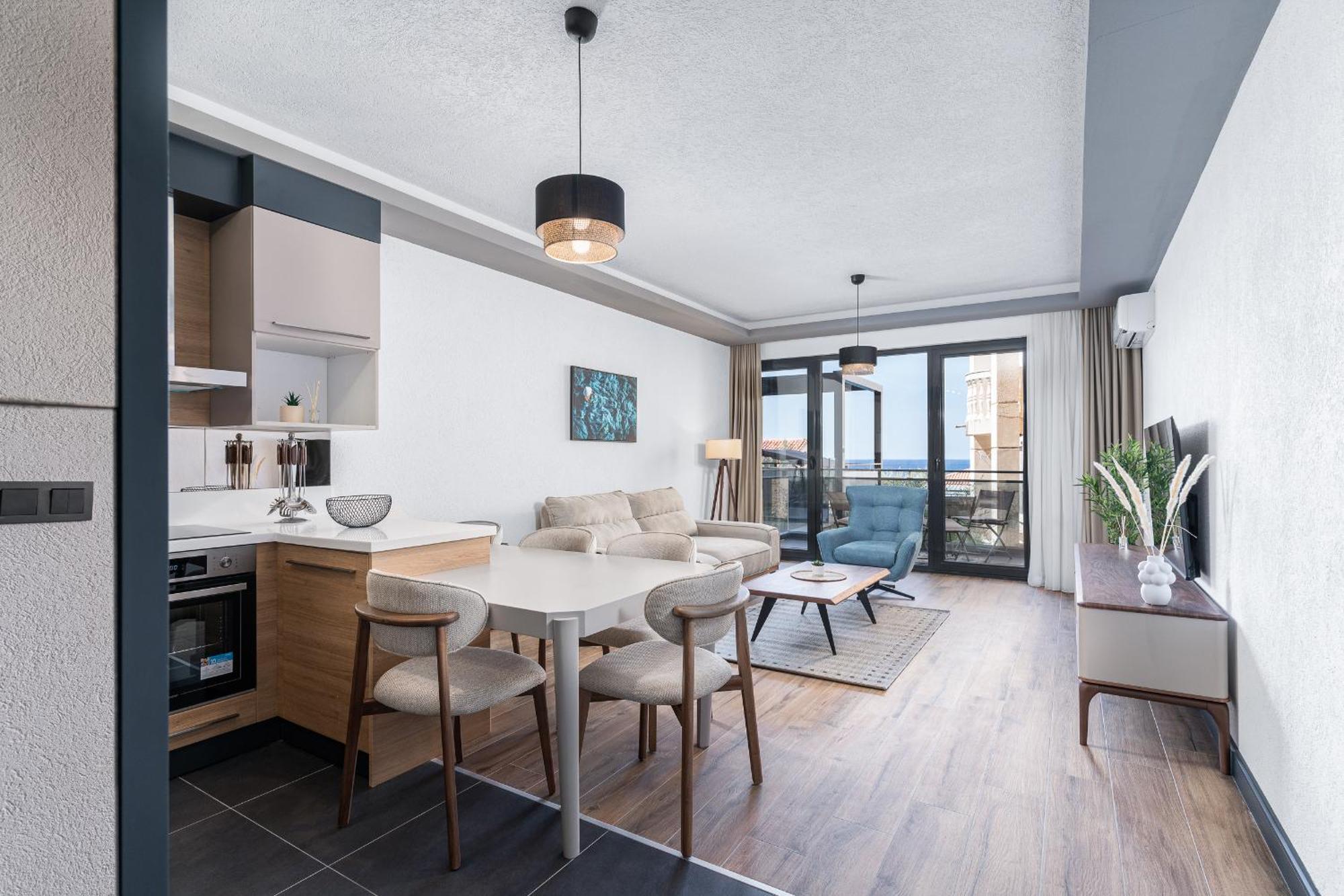 Apartament Vista Seaview Sveti Stefan Zewnętrze zdjęcie