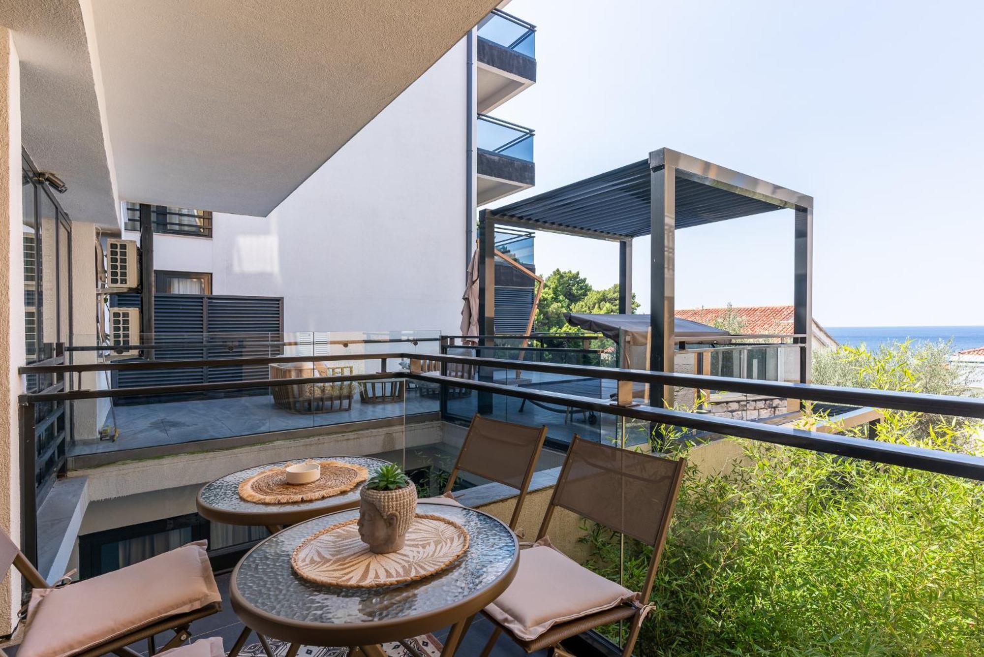 Apartament Vista Seaview Sveti Stefan Zewnętrze zdjęcie